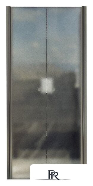 Душевая дверь MaybahGlass 198x89 MGD-436-5 (сатин стекло/хром матовый) - Изображение №1 — Интернет-магазин ПроЗаказ