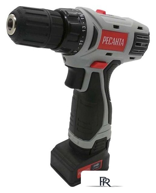 Дрель-шуруповерт Ресанта ДА-24-2ЛК (с 2-мя АКБ, кейс) - Изображение №1 — Интернет-магазин ПроЗаказ