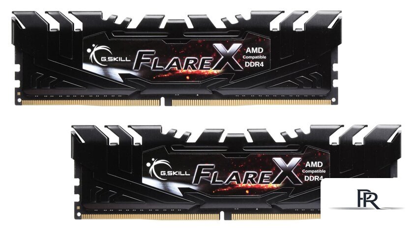 Оперативная память G.Skill Flare X 2x8GB DDR4 PC4-25600 F4-3200C16D-16GFX - Изображение №1 — Интернет-магазин ПроЗаказ