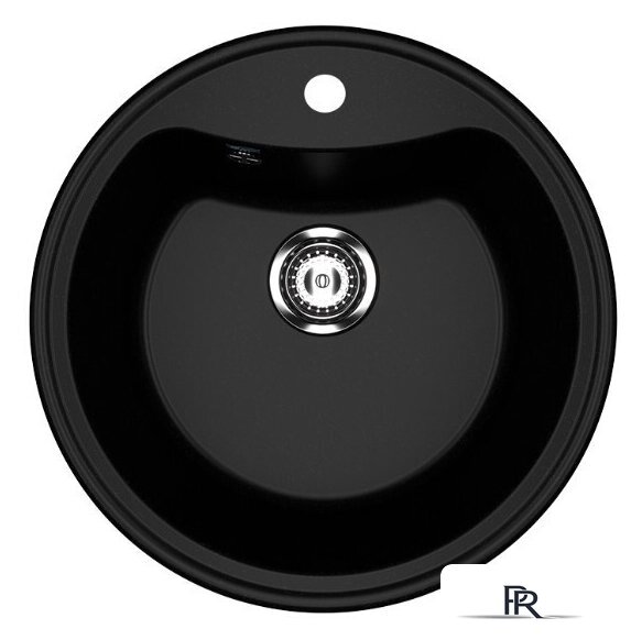 Кухонная мойка Ulgran U-601 (344 ультра-черный) - Изображение №1 — Интернет-магазин ПроЗаказ