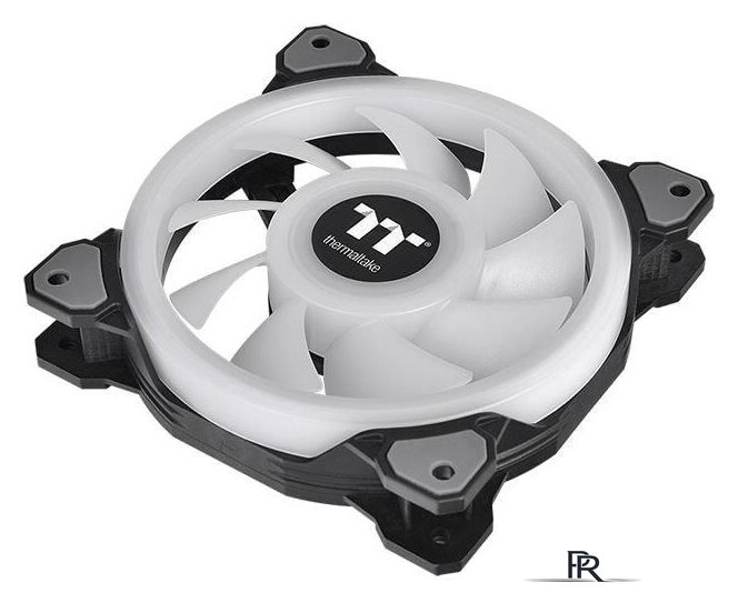 Комплект вентиляторов для корпуса Thermaltake Riing Quad 12 RGB TT Premium 3 Fan Pack CL-F088-PL12SW-A - Изображение №2 — Интернет-магазин ПроЗаказ