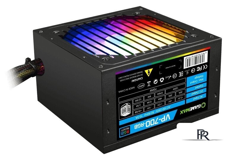 Блок питания GameMax VP-700-RGB - Изображение №1 — Интернет-магазин ПроЗаказ