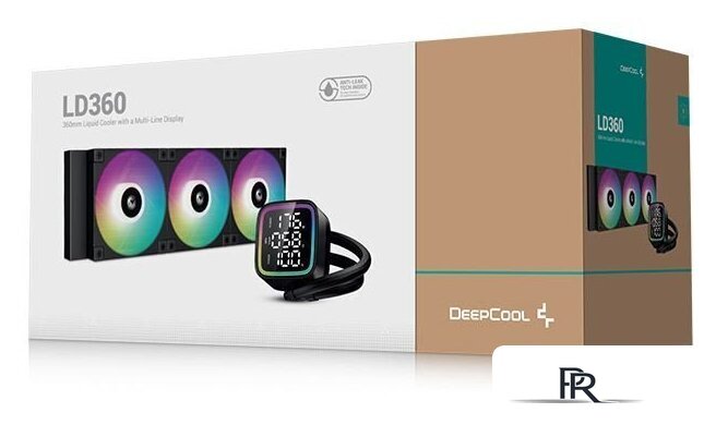 Система жидкостного охлаждения для процессора DeepCool LD360 R-LD360-BKMSN-G-1 - Изображение №5 — Интернет-магазин ПроЗаказ