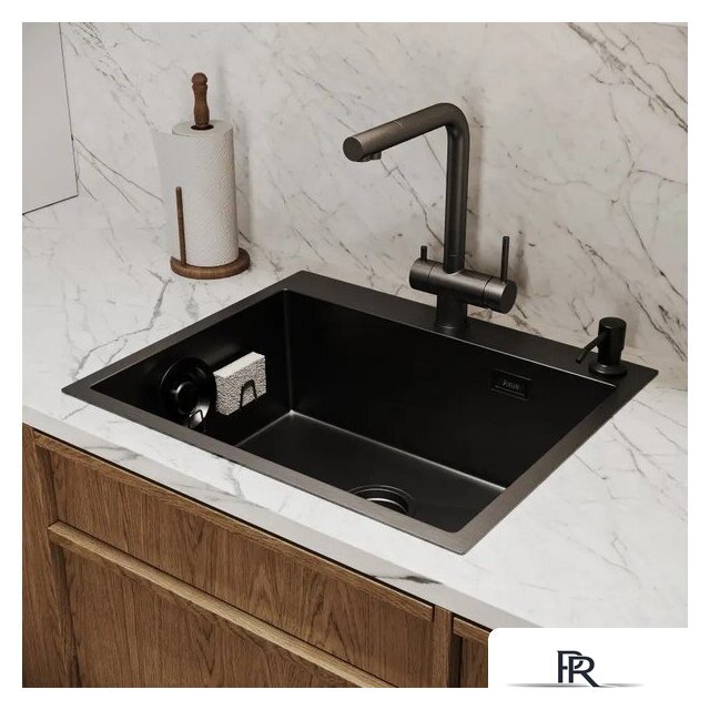 Кухонная мойка Axus LS-6050B Nano Black - Изображение №11 — Интернет-магазин ПроЗаказ