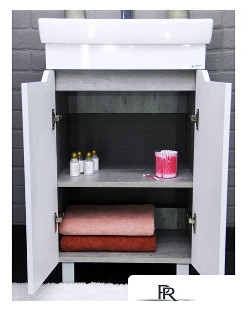  Айсберг Тумба под умывальник Енисей 50 Мечта без ящика (бетон) - Изображение №6 — Интернет-магазин ПроЗаказ