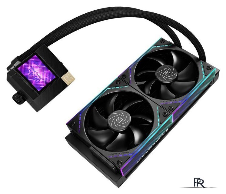 Система жидкостного охлаждения для процессора Thermalright Core Matrix 240 Vision ARGB (черный) - Изображение №5 — Интернет-магазин ПроЗаказ