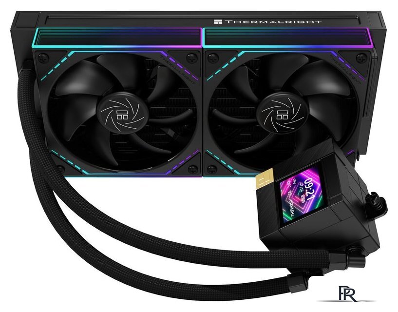 Система жидкостного охлаждения для процессора Thermalright Core Matrix 240 Vision ARGB (черный) - Изображение №3 — Интернет-магазин ПроЗаказ