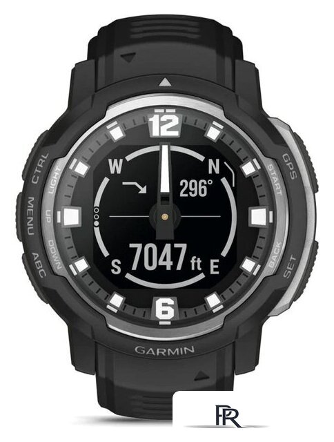Умные часы Garmin Instinct Crossover (черный) - Изображение №3 — Интернет-магазин ПроЗаказ