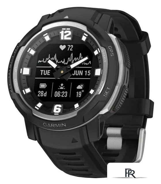 Умные часы Garmin Instinct Crossover (черный) - Изображение №1 — Интернет-магазин ПроЗаказ