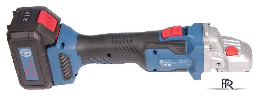 Угловая шлифмашина Фиолент МШУАБ1-125Э-18 ИДФР298135014 (с 1-им АКБ, кейс) - Изображение №2 — Интернет-магазин ПроЗаказ