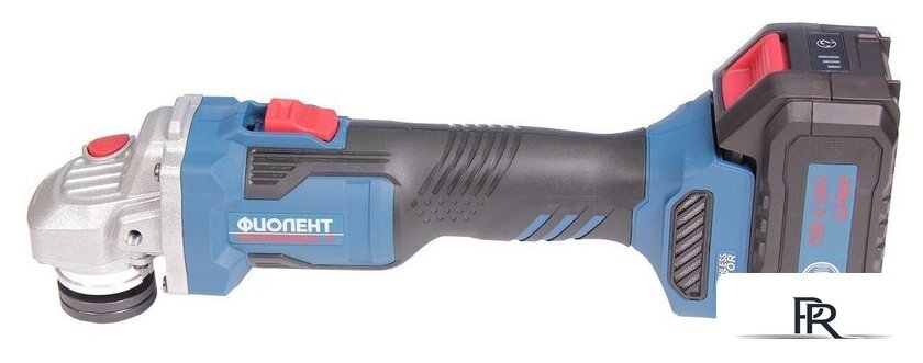 Угловая шлифмашина Фиолент МШУАБ1-125Э-18 ИДФР298135014 (с 1-им АКБ, кейс) - Изображение №3 — Интернет-магазин ПроЗаказ