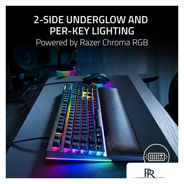 Клавиатура Razer BlackWidow V4 (Razer Green, нет кириллицы) - Изображение №8 — Интернет-магазин ПроЗаказ