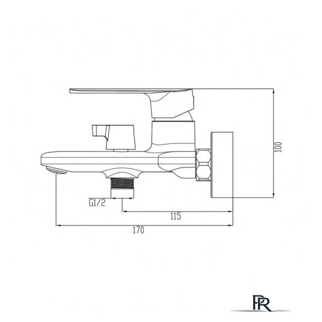 Смеситель Gross Aqua Scandi 2550545C - Изображение №2 — Интернет-магазин ПроЗаказ