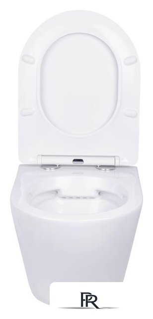 Унитаз подвесной Roxen Antares в комплекте с инсталляцией StounFix Dual Fresh 6 в 1 968010 (кнопка: золото глянцевое ) - Изображение №6 — Интернет-магазин ПроЗаказ