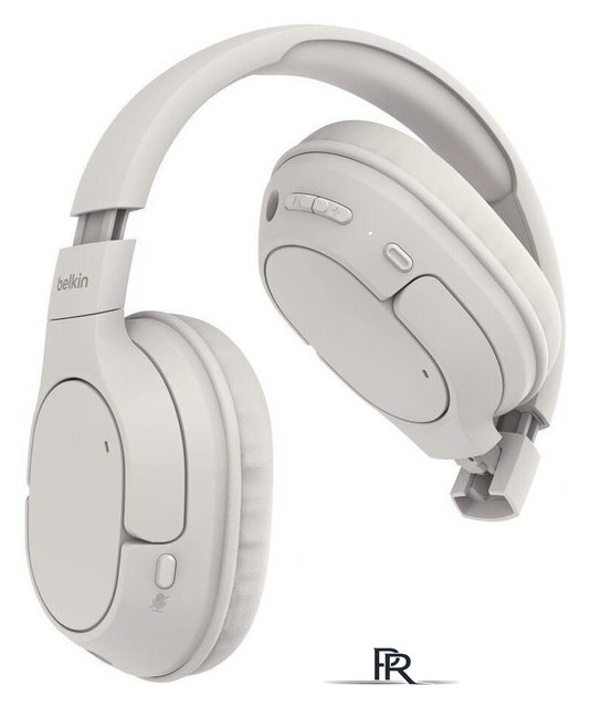 Наушники Belkin SoundForm Surround Wireless (бежевый) - Изображение №4 — Интернет-магазин ПроЗаказ