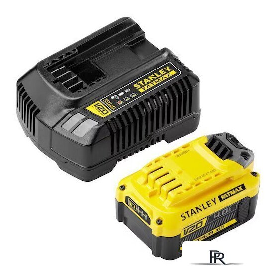 Аккумулятор с зарядным устройством Stanley SFMCB14M1 (20В/4 Ah + 20В) - Изображение №1 — Интернет-магазин ПроЗаказ