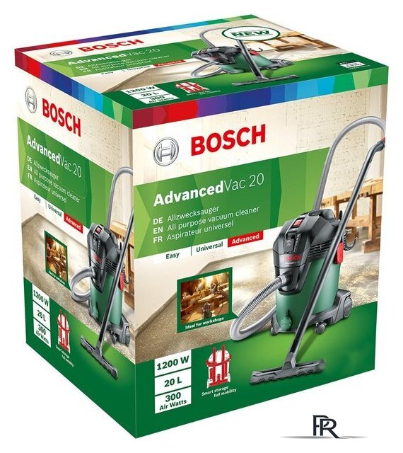 Пылесос Bosch AdvancedVac 20 [06033D1200] - Изображение №2 — Интернет-магазин ПроЗаказ