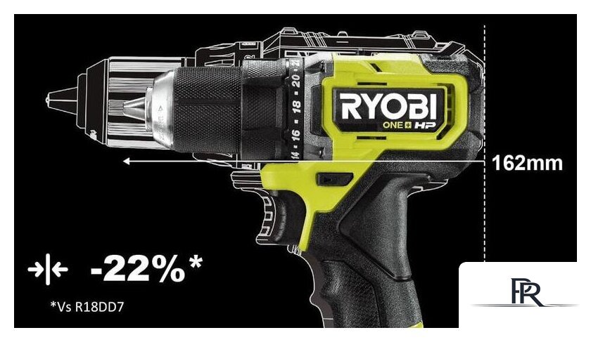 Дрель-шуруповерт Ryobi RDD18C-0 5133004979 (без АКБ) - Изображение №3 — Интернет-магазин ПроЗаказ