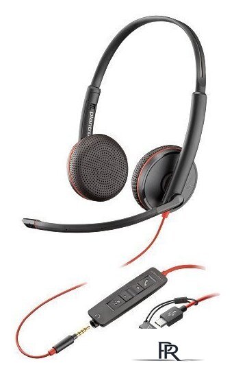 Офисная гарнитура Poly Blackwire 3225 8X229A6 - Изображение №1 — Интернет-магазин ПроЗаказ