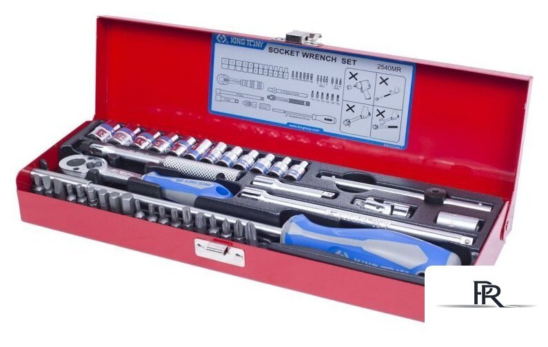 Универсальный набор инструментов King Tony 2540MR (39 предметов) - Изображение №4 — Интернет-магазин ПроЗаказ