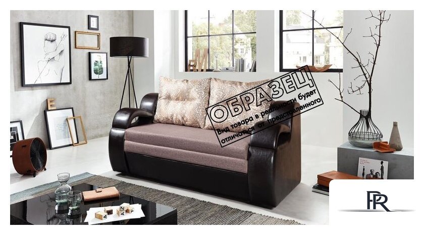 Диван Анмикс Каспер (серый велюр) - Изображение №4 — Интернет-магазин ПроЗаказ