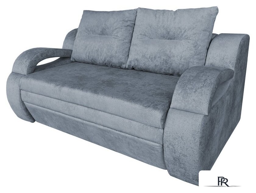 Диван Анмикс Каспер (серый велюр) - Изображение №1 — Интернет-магазин ПроЗаказ