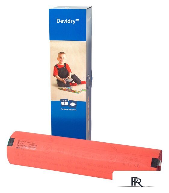 Нагревательный мат DEVI DEVIdry 100 4 кв.м. 340 Вт - Изображение №1 — Интернет-магазин ПроЗаказ