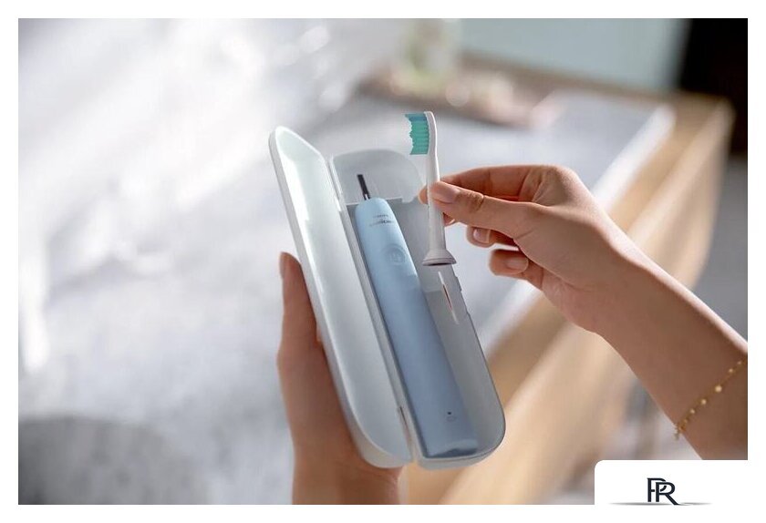 Электрическая зубная щетка Philips Sonicare 2100 Series HX3651/12 - Изображение №4 — Интернет-магазин ПроЗаказ