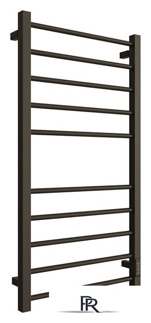 Полотенцесушитель Двин S plaza neo 100/50 (черный матовый) - Изображение №1 — Интернет-магазин ПроЗаказ