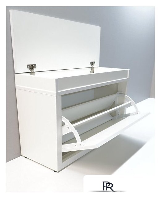 Тумба для обуви Анрат Элана 1к.80 белый - Изображение №2 — Интернет-магазин ПроЗаказ