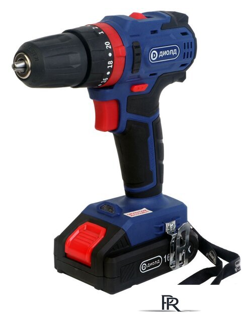Ударная дрель-шуруповерт ДИОЛД ДЭА-16ЛИ-02У 10022153 (с 2-мя АКБ, кейс) - Изображение №1 — Интернет-магазин ПроЗаказ