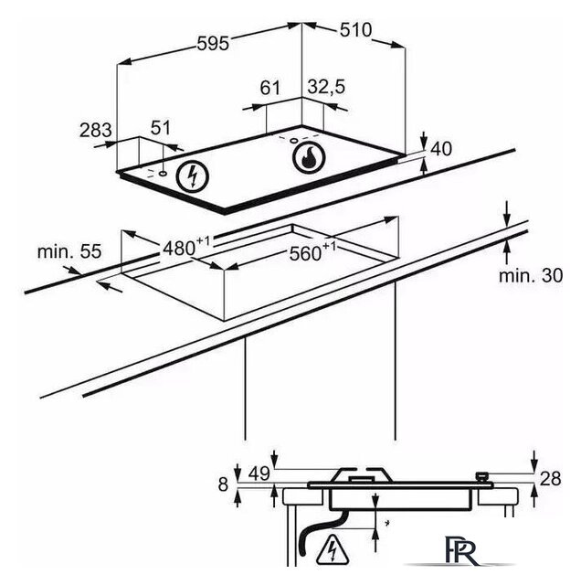 Варочная панель Electrolux KGS64362XX - Изображение №8 — Интернет-магазин ПроЗаказ