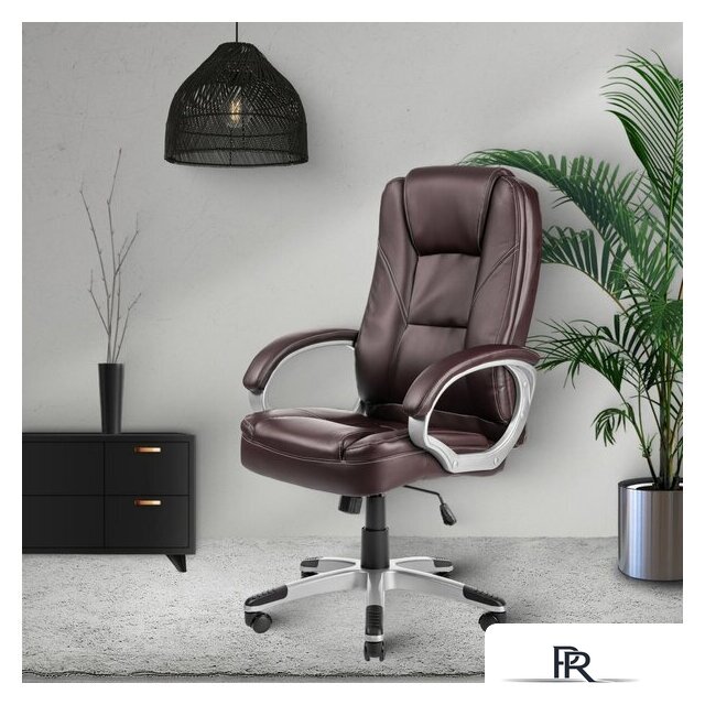 Офисное кресло Mio Tesoro Изотта AF-C7322 (коричневый) - Изображение №9 — Интернет-магазин ПроЗаказ