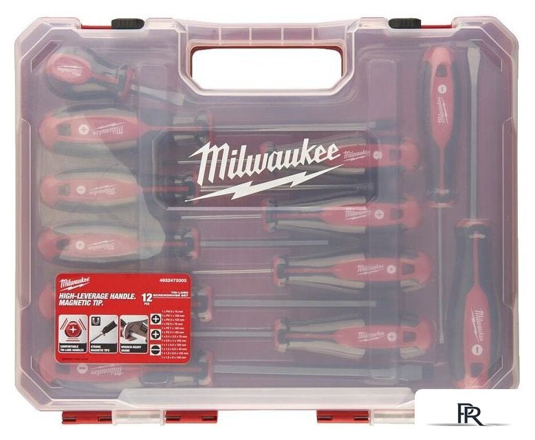 Набор отверток Milwaukee 4932472003 (12 предметов) - Изображение №3 — Интернет-магазин ПроЗаказ