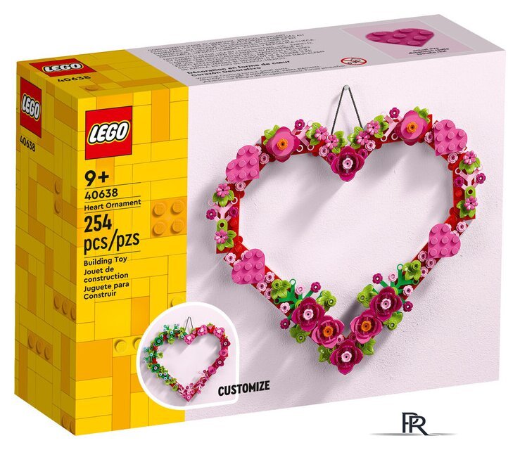 Конструктор LEGO Seasonal 40638 Украшение-сердце - Изображение №1 — Интернет-магазин ПроЗаказ