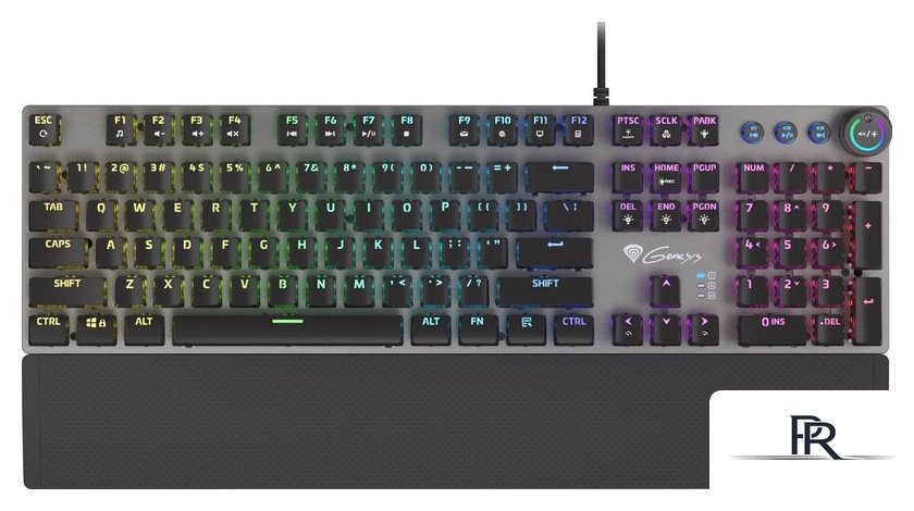 Клавиатура Genesis Thor 380 RGB (нет кириллицы) - Изображение №1 — Интернет-магазин ПроЗаказ