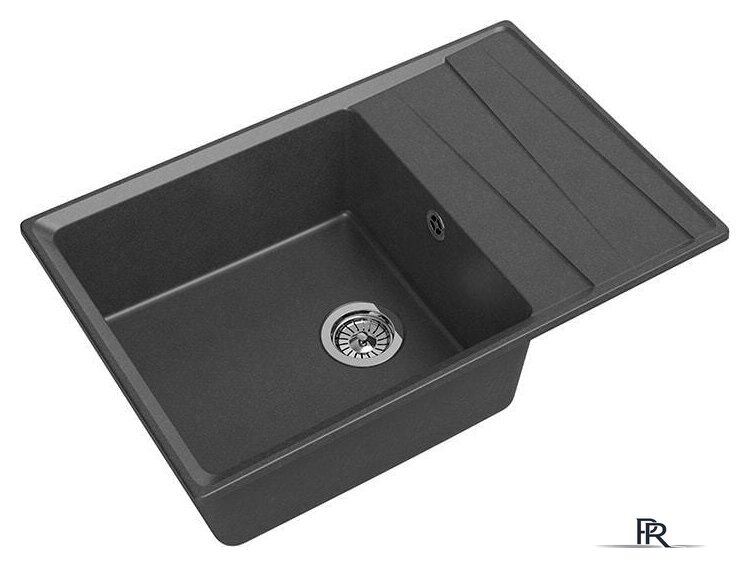 Кухонная мойка GranFest GF-LV-760L (графит) - Изображение №1 — Интернет-магазин ПроЗаказ