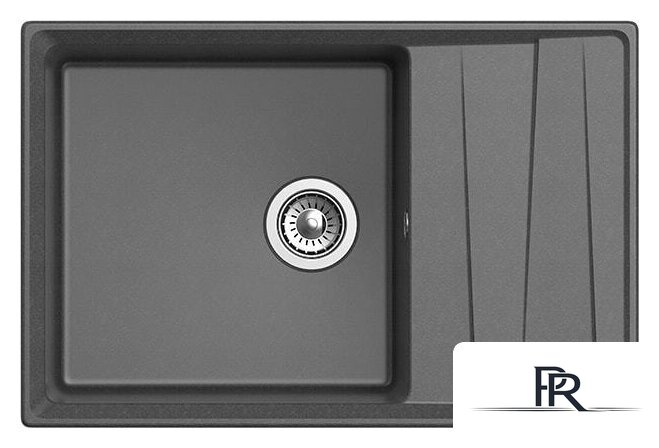 Кухонная мойка GranFest GF-LV-760L (графит) - Изображение №2 — Интернет-магазин ПроЗаказ