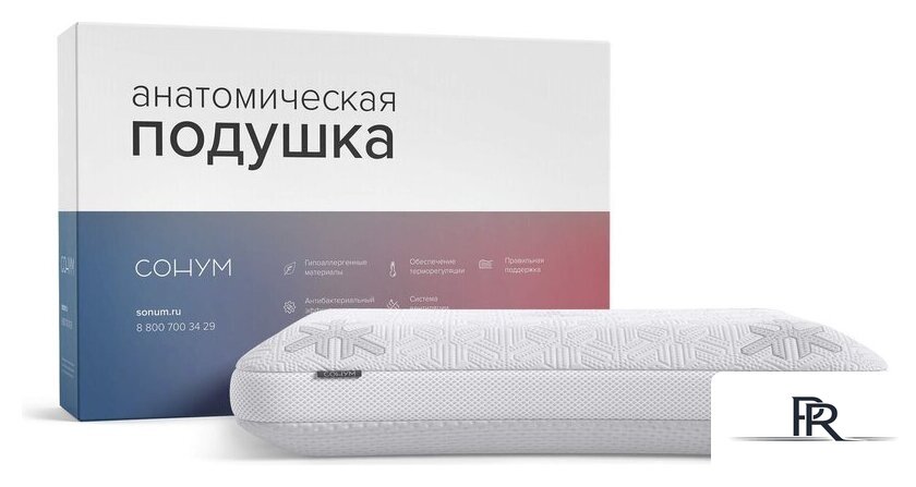 Ортопедическая подушка Сонум Tana 60x40 - Изображение №5 — Интернет-магазин ПроЗаказ