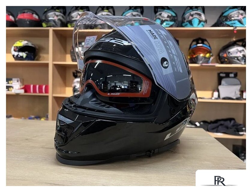 Мотошлем LS2 FF800 Storm Solid (L, черный) - Изображение №9 — Интернет-магазин ПроЗаказ