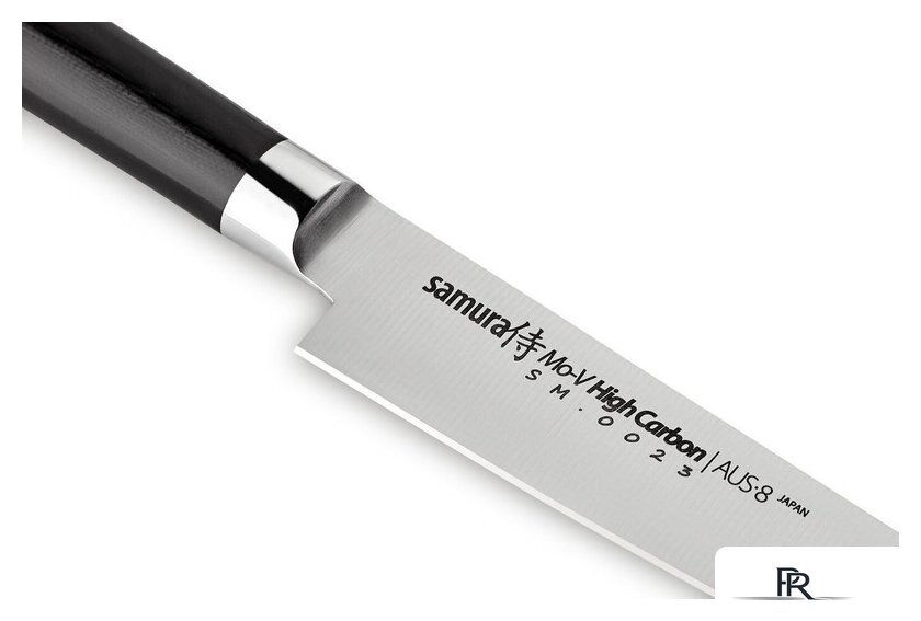 Кухонный нож Samura Mo-V SM-0023 - Изображение №3 — Интернет-магазин ПроЗаказ