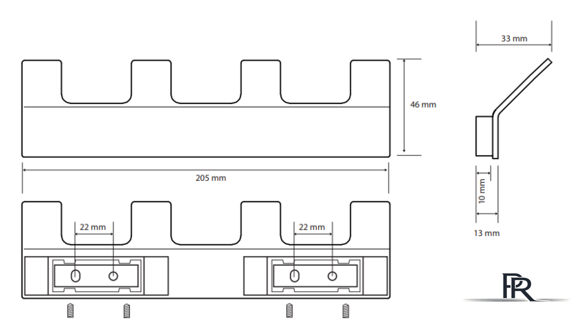 Крючок для ванны Bemeta Nero 135105210 - Изображение №2 — Интернет-магазин ПроЗаказ