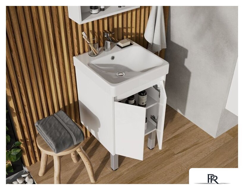  Акватон Тумба под умывальник Сканди Doors 45 1A278701SD010 (белый) - Изображение №7 — Интернет-магазин ПроЗаказ