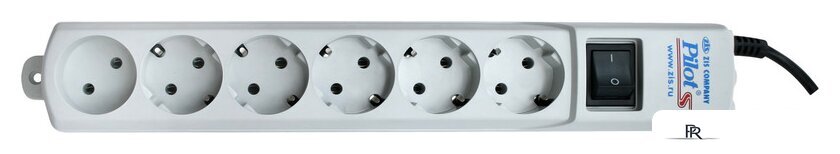 Сетевой фильтр ZIS Pilot S 6 розеток, 3 м, серый - Изображение №2 — Интернет-магазин ПроЗаказ