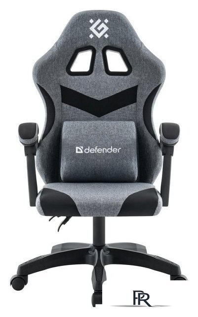 Игровое (геймерское) кресло Defender Runa (серый/черный) - Изображение №2 — Интернет-магазин ПроЗаказ