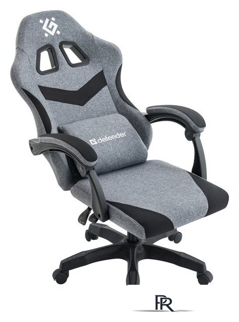 Игровое (геймерское) кресло Defender Runa (серый/черный) - Изображение №6 — Интернет-магазин ПроЗаказ