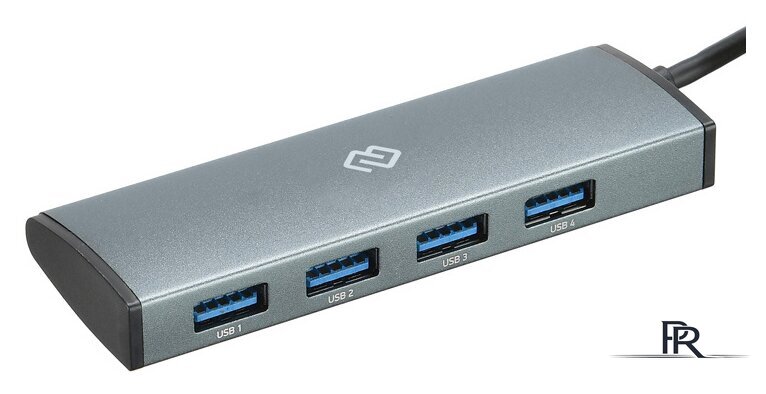USB-хаб Digma HUB-4U3.0-UC-G - Изображение №1 — Интернет-магазин ПроЗаказ