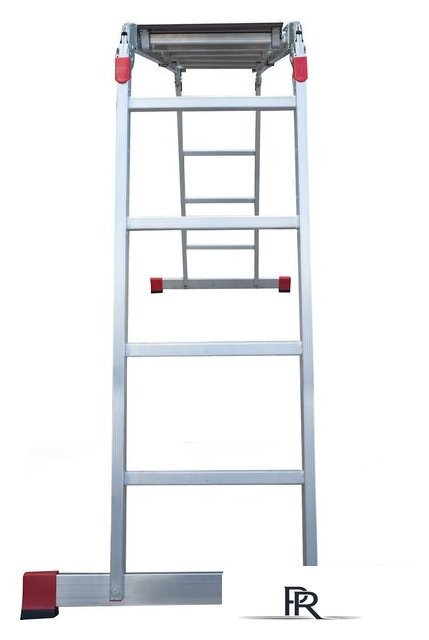 Лестница-трансформер Новая высота NV 333 с помостом профессиональная 4x4 ступени - Изображение №4 — Интернет-магазин ПроЗаказ