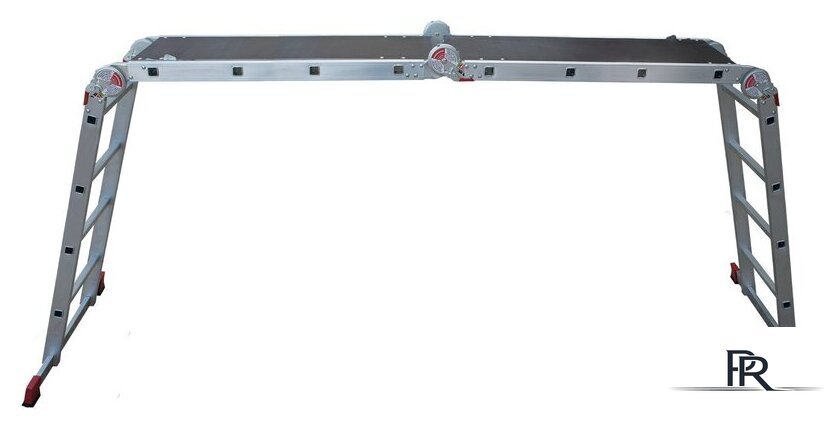 Лестница-трансформер Новая высота NV 333 с помостом профессиональная 4x4 ступени - Изображение №3 — Интернет-магазин ПроЗаказ