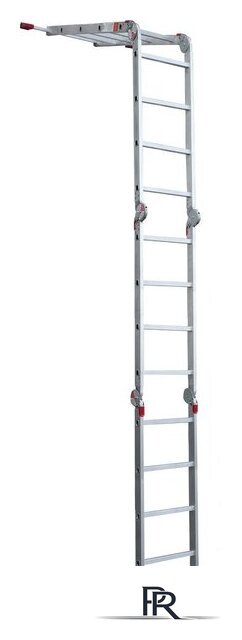 Лестница-трансформер Новая высота NV 333 с помостом профессиональная 4x4 ступени - Изображение №6 — Интернет-магазин ПроЗаказ